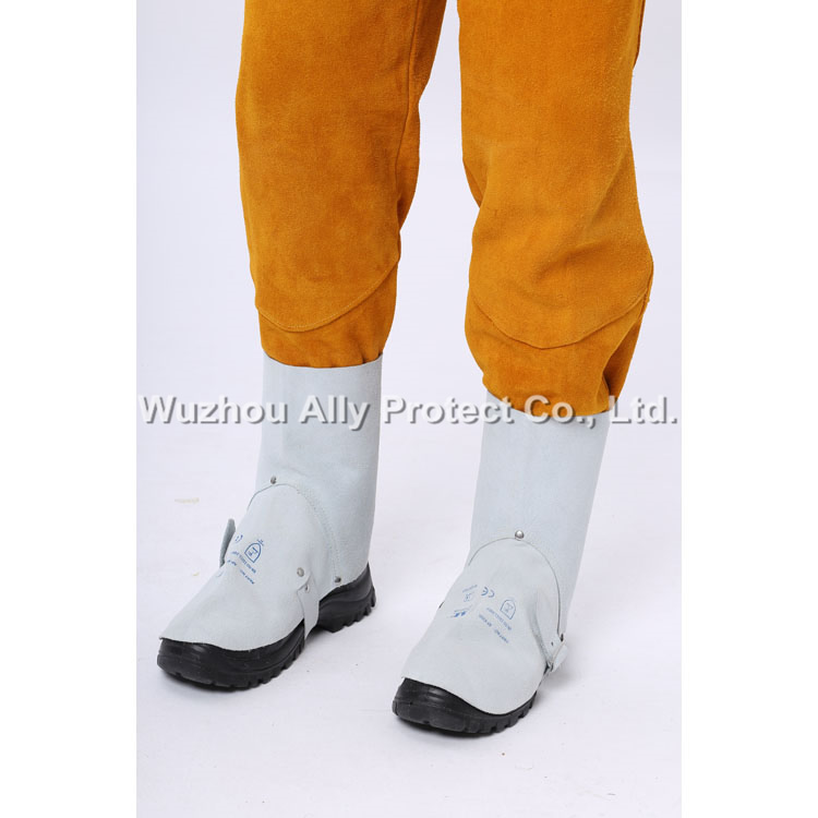 AP-9300 Gray Leather Legging and Spats